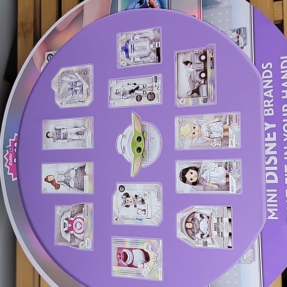 Disney Mini Figures And Display Case - Picture 9 of 9